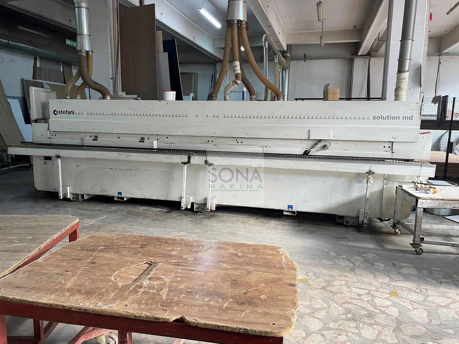 SCM Stefani Solution MD Kenar Bantlama Makinesi (2017) İLK EL