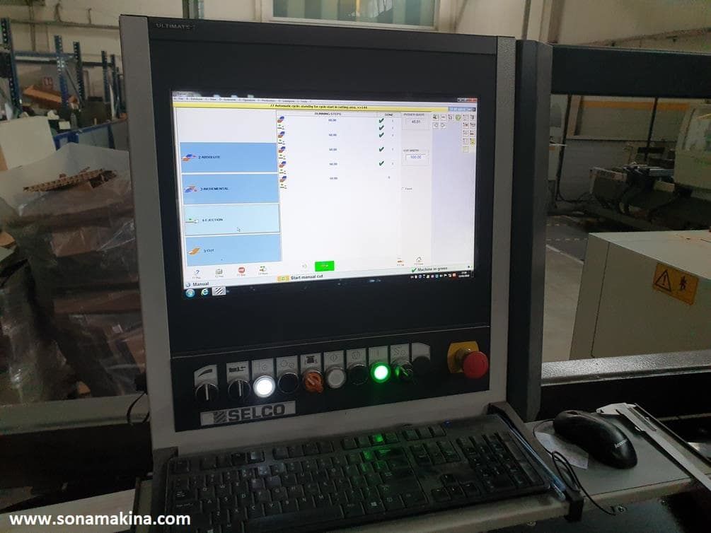 BIESSE Sektor 450 Panel Ebatlama Makinesi (2015) İLK EL