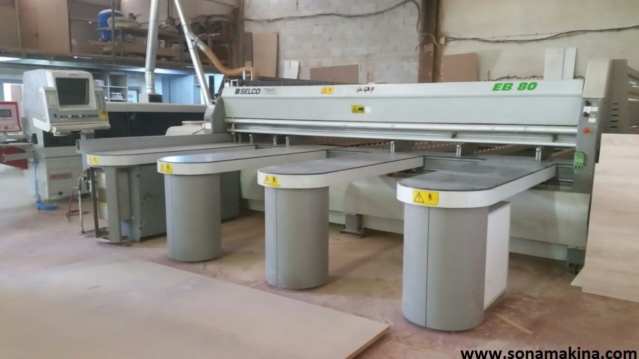 Biesse Selco EB 80 Panel Ebatlama Makinesi (2004)