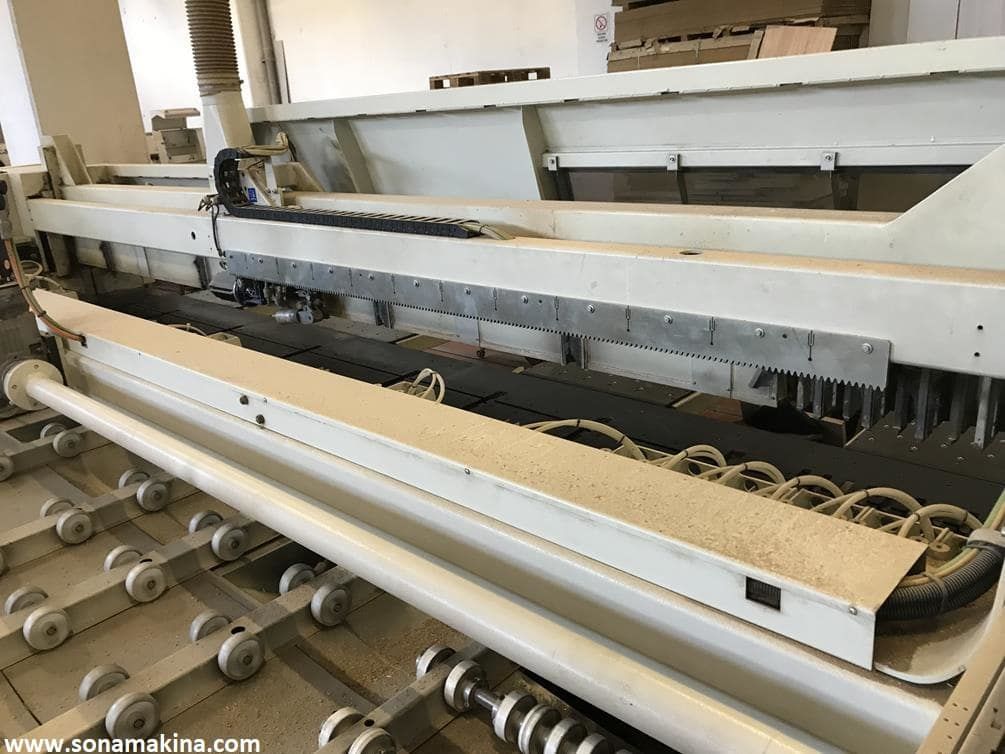 Gabbiani Galaxy T3 130 Asansörlü Panel Ebatlama Makinesi (2010) İLK EL