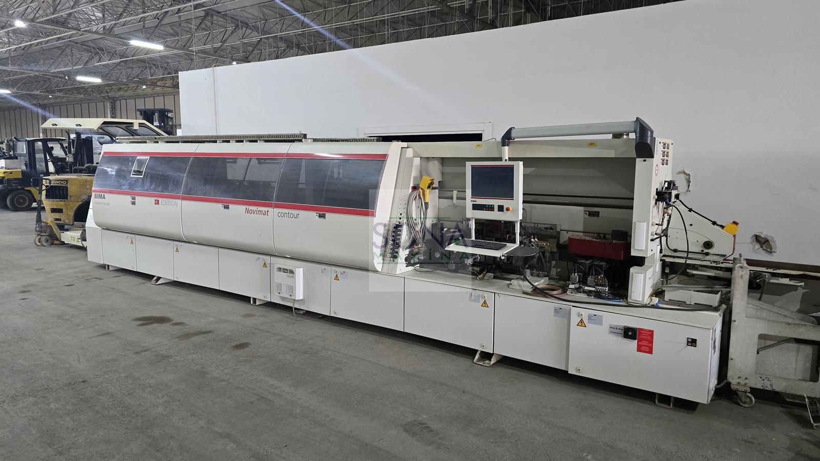 Ima Novimat Contour I/G80/700/L20+ Kenar Bantlama Makinesi (2012)