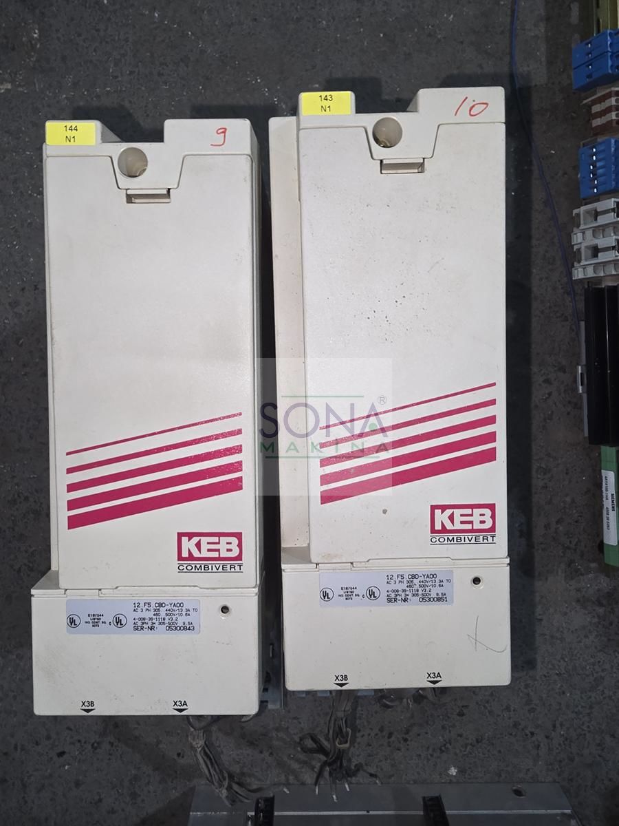 Keb F5 Frekans inverter 4,0 Kw (Sürücü) 12.F5.CB0-YA00