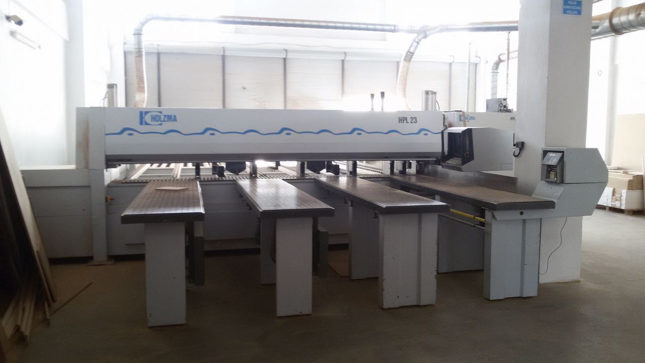 HOLZMA HPL 23 PANEL EBATLAMA ASANSÖRLÜ (1999 MODEL)