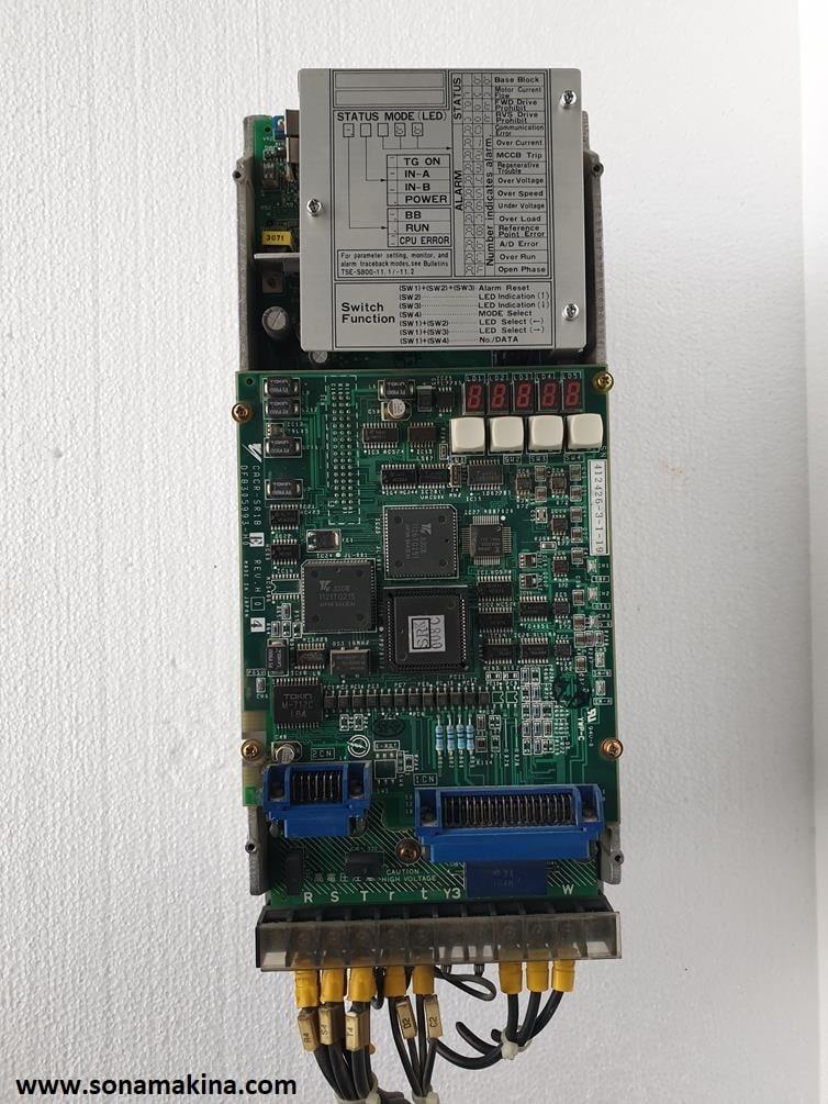 YASKAWA AC inverter Sürücü 2 kw 19 Amp