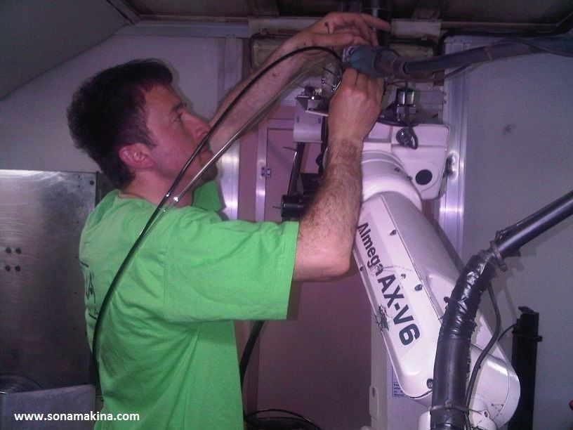 KAYNAK ROBOTU ÇAPAK ÖNLEME SİSTEMİ