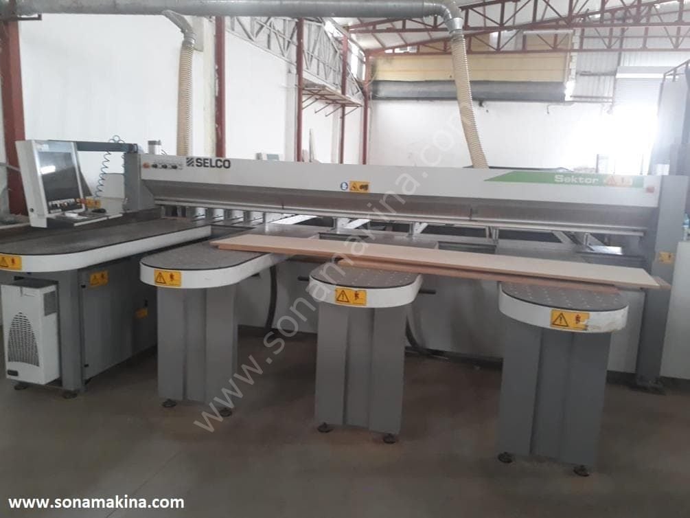 BIESSE Sektor 470 Asansörlü Panel Ebatlama Makinesi (2013) İLK EL