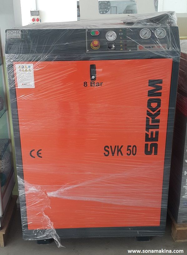 SETKOM SVK 50 Vidalı Komprosör (2012)