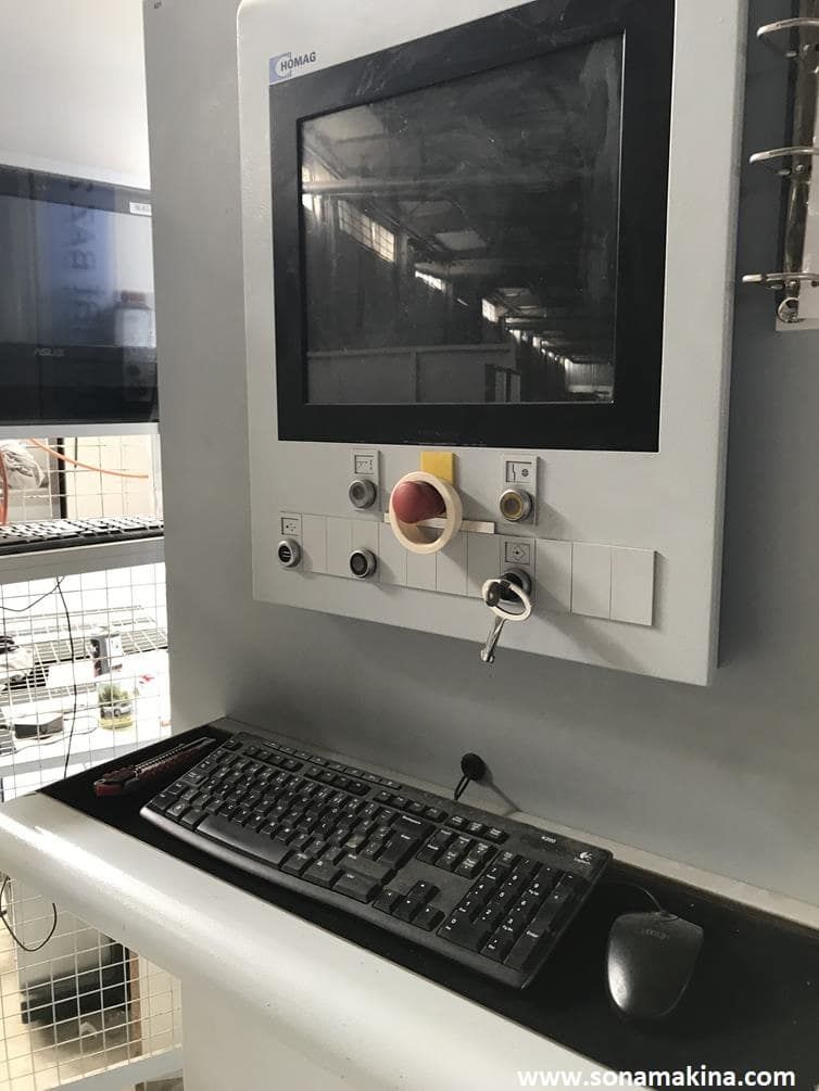 HOMAG Baz 222 /60/K Optimat Bantlamalı Cnc (2008) İLK EL