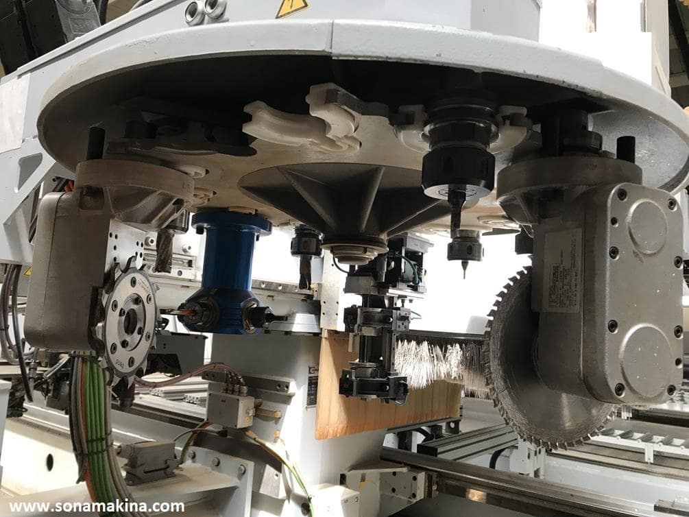 HOMAG Baz 222 /60/K Optimat Bantlamalı Cnc (2008) İLK EL