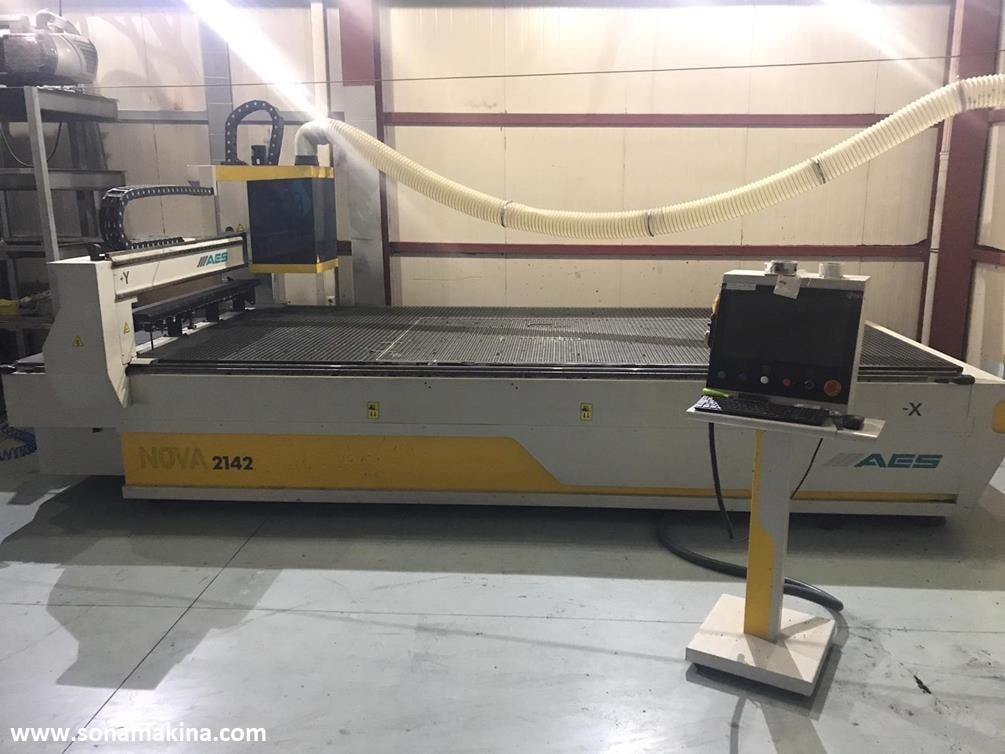 AES Nova 2142 Flat Düz Tabla Cnc  (2017) İLK EL