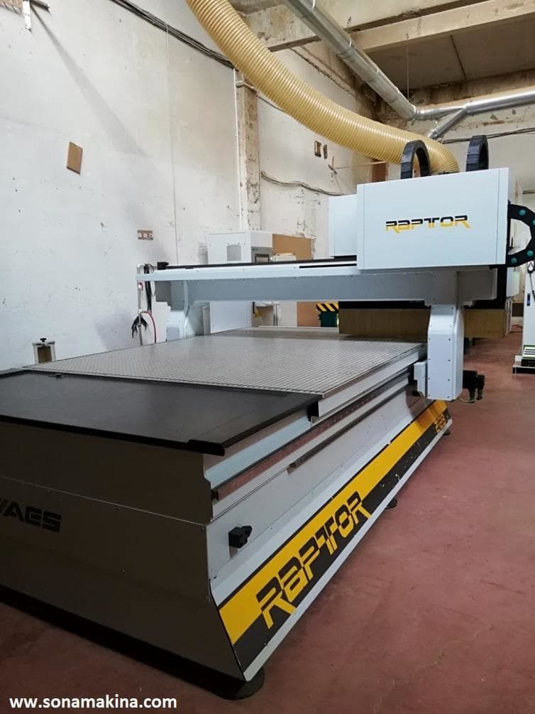 AES Raptor 2128 Flat Düz Tabla Cnc  (2013) İLK EL