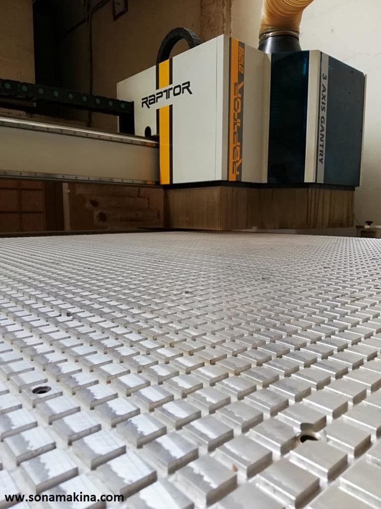 AES Raptor 2128 Flat Düz Tabla Cnc  (2013) İLK EL