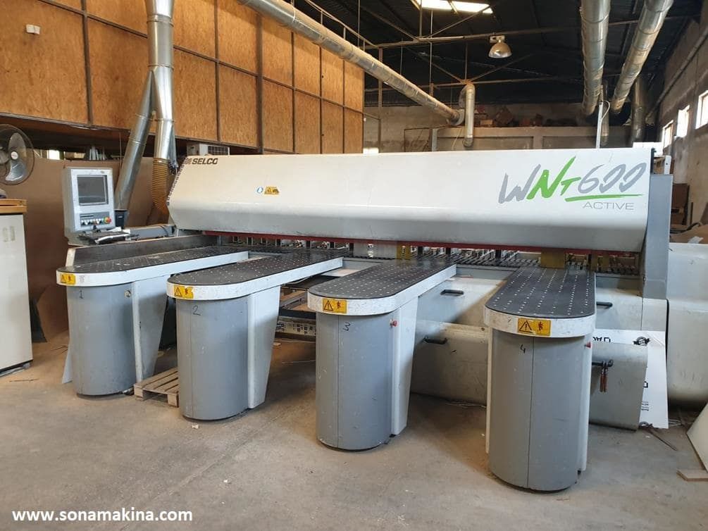 BIESSE SELCO WNT 600 ASANSÖRLÜ PANEL EBATLAMA (2005) İLK EL