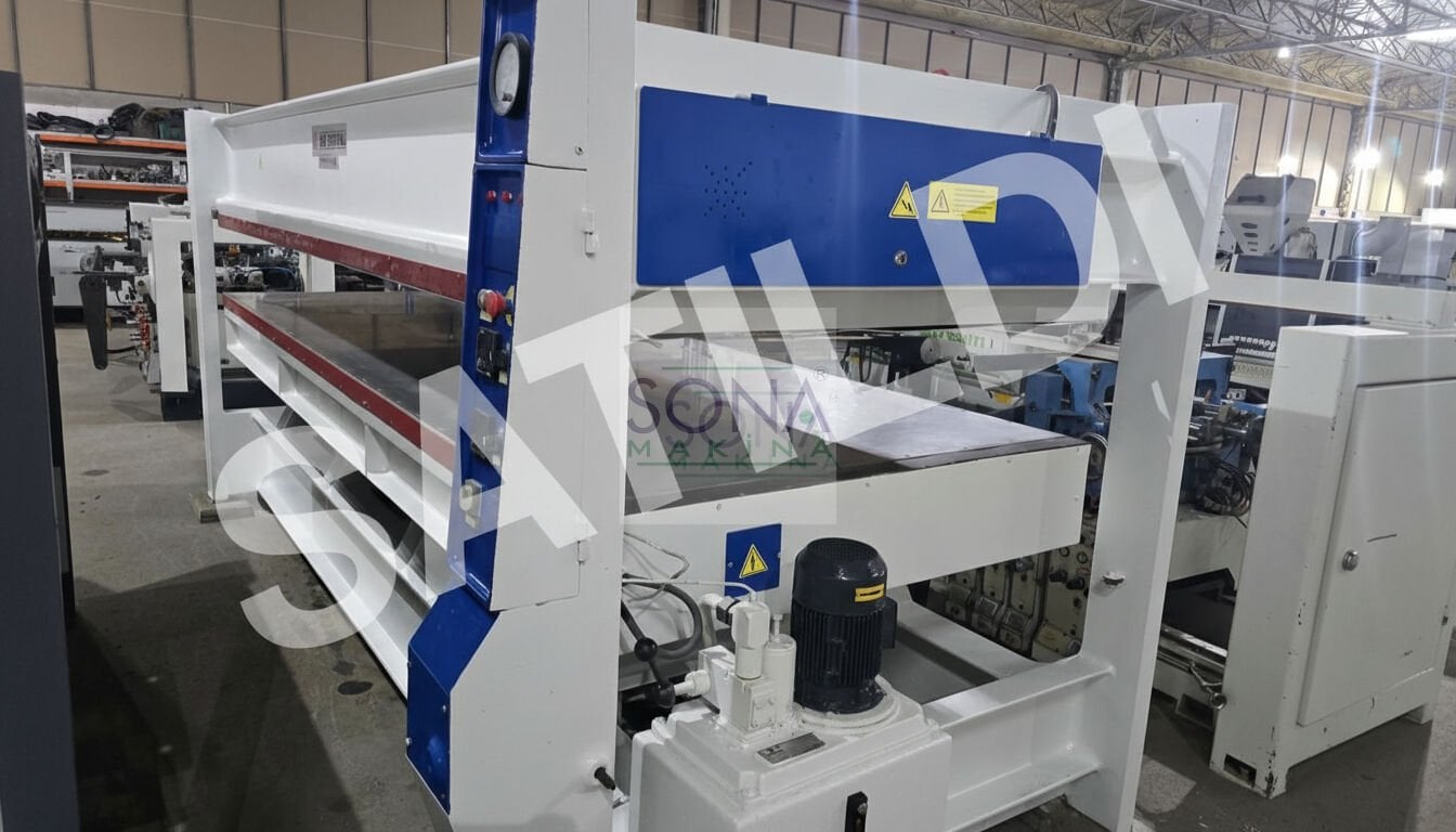 As Metal Tetragon Sıcak Laminant Presi 3800x1500