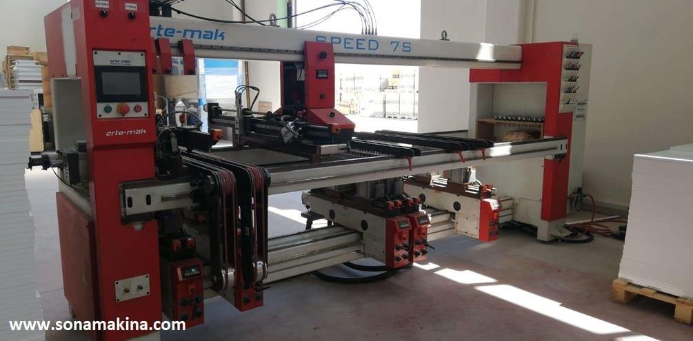 ARTEMAK Speed 7S Çoklu Delik Makinesi 5+2 (2015) İLK EL