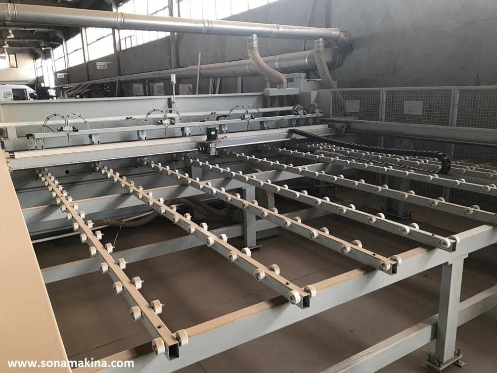 TURANLAR T-PE-433 Panel Ebatlama Makinesi (2018) İLK EL
