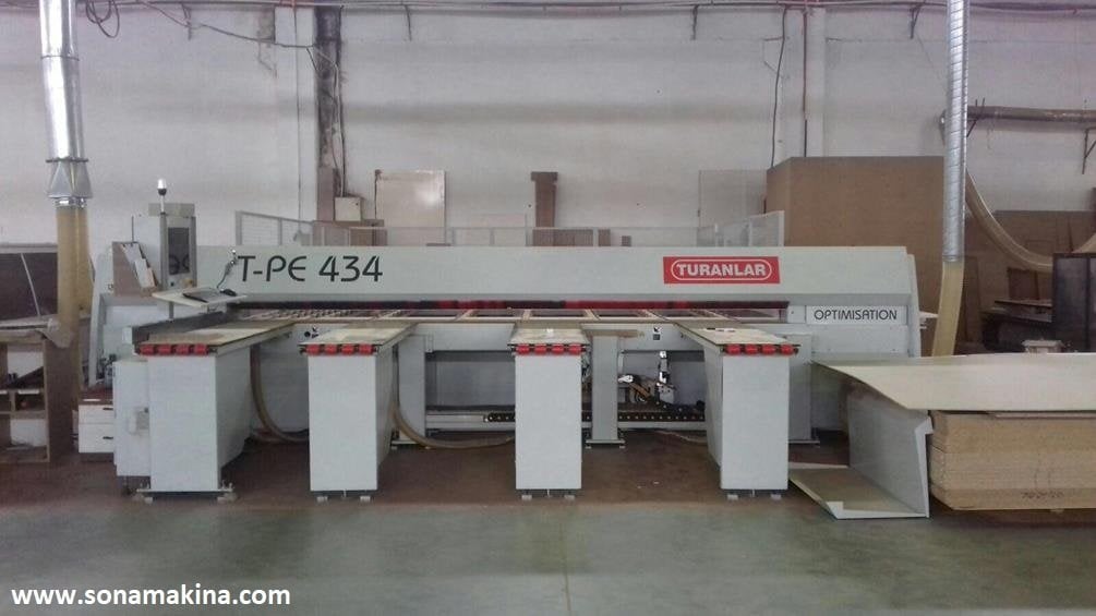 TURANLAR T-PE-434 Panel Ebatlama Makinesi (201) İLK EL