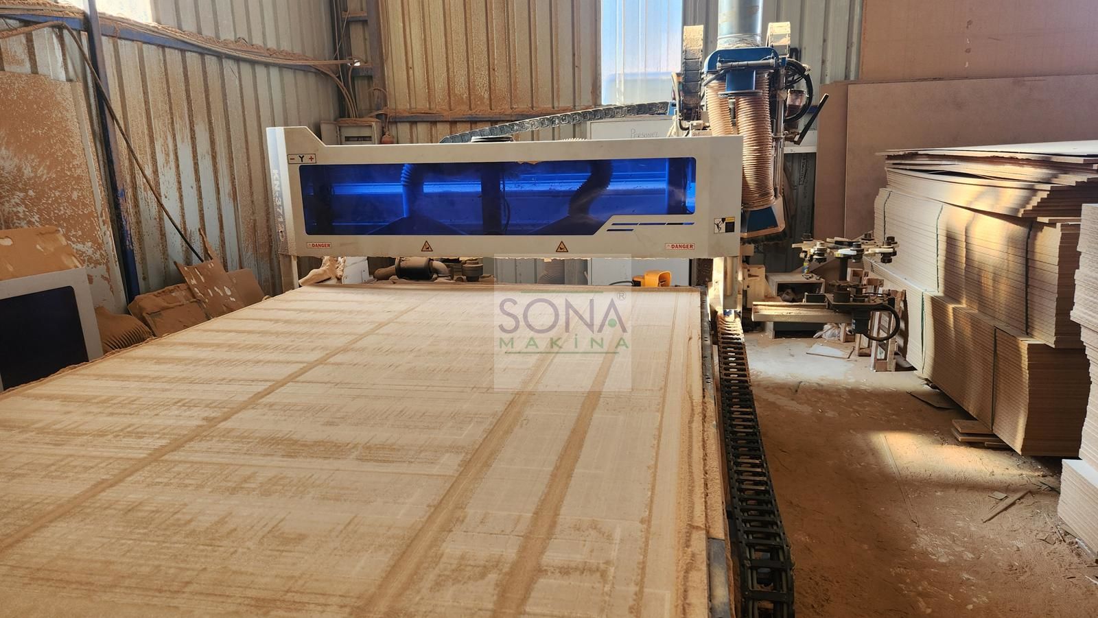 Kdt 2136 Süpürmeli Düz Tabla Cnc (2013)