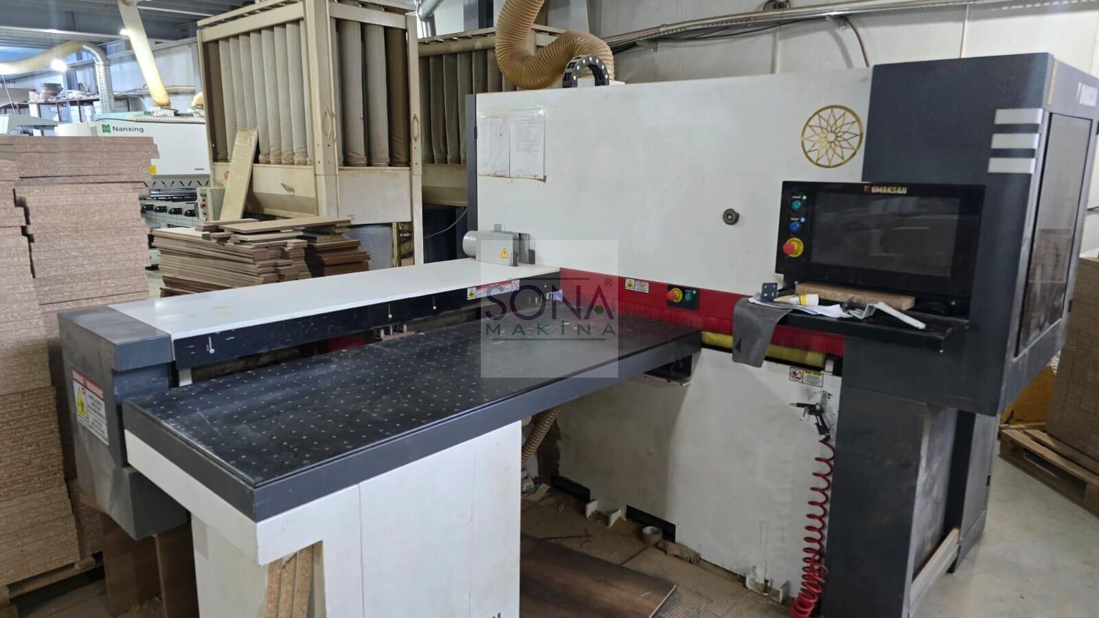 Omaksan Holemaster 4000 Xline Cnc Delik Makinesi (2020) İLK EL