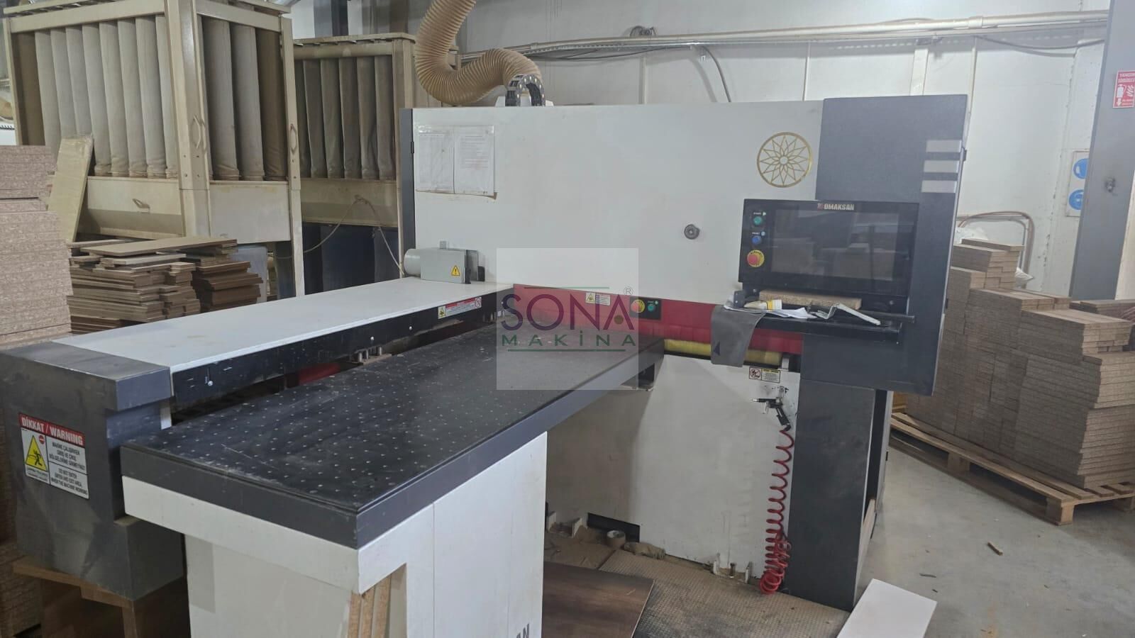 Omaksan Holemaster 4000 Xline Cnc Delik Makinesi (2020) İLK EL