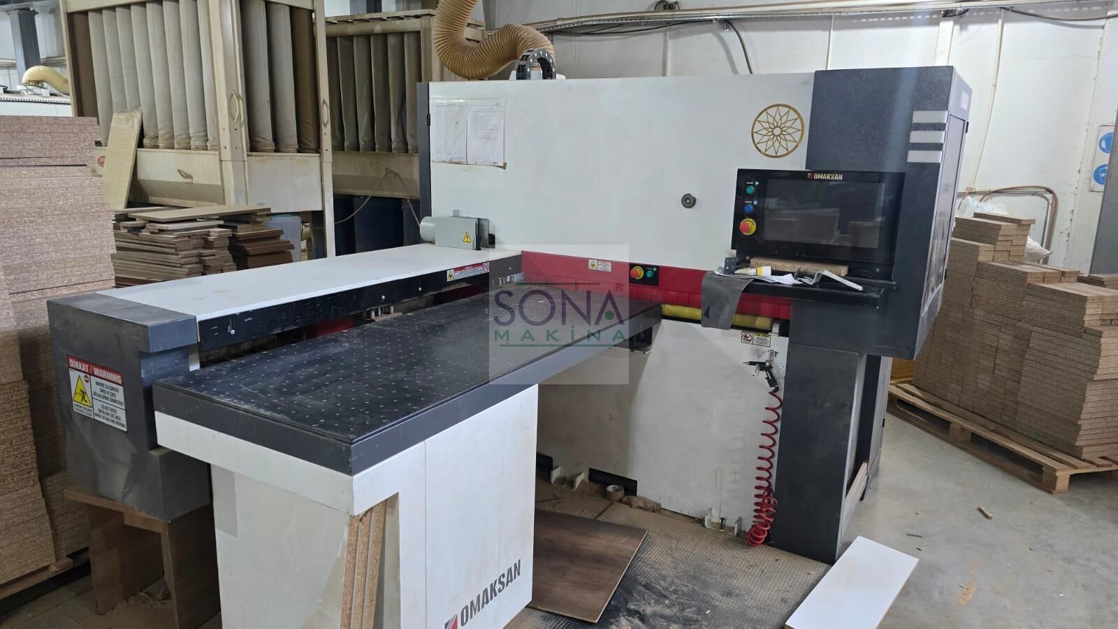 Omaksan Holemaster 4000 Xline Cnc Delik Makinesi (2020) İLK EL
