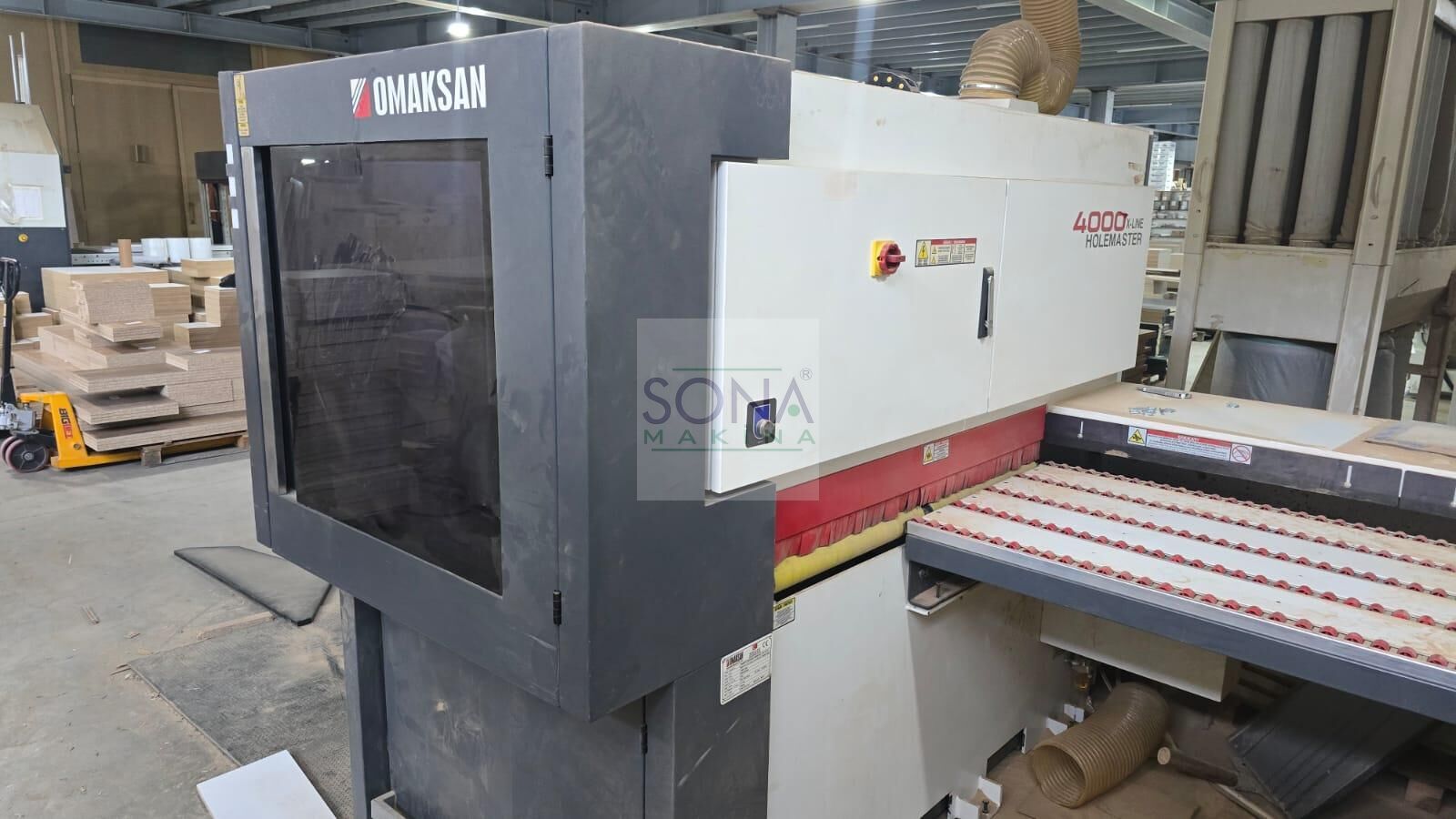 Omaksan Holemaster 4000 Xline Cnc Delik Makinesi (2020) İLK EL