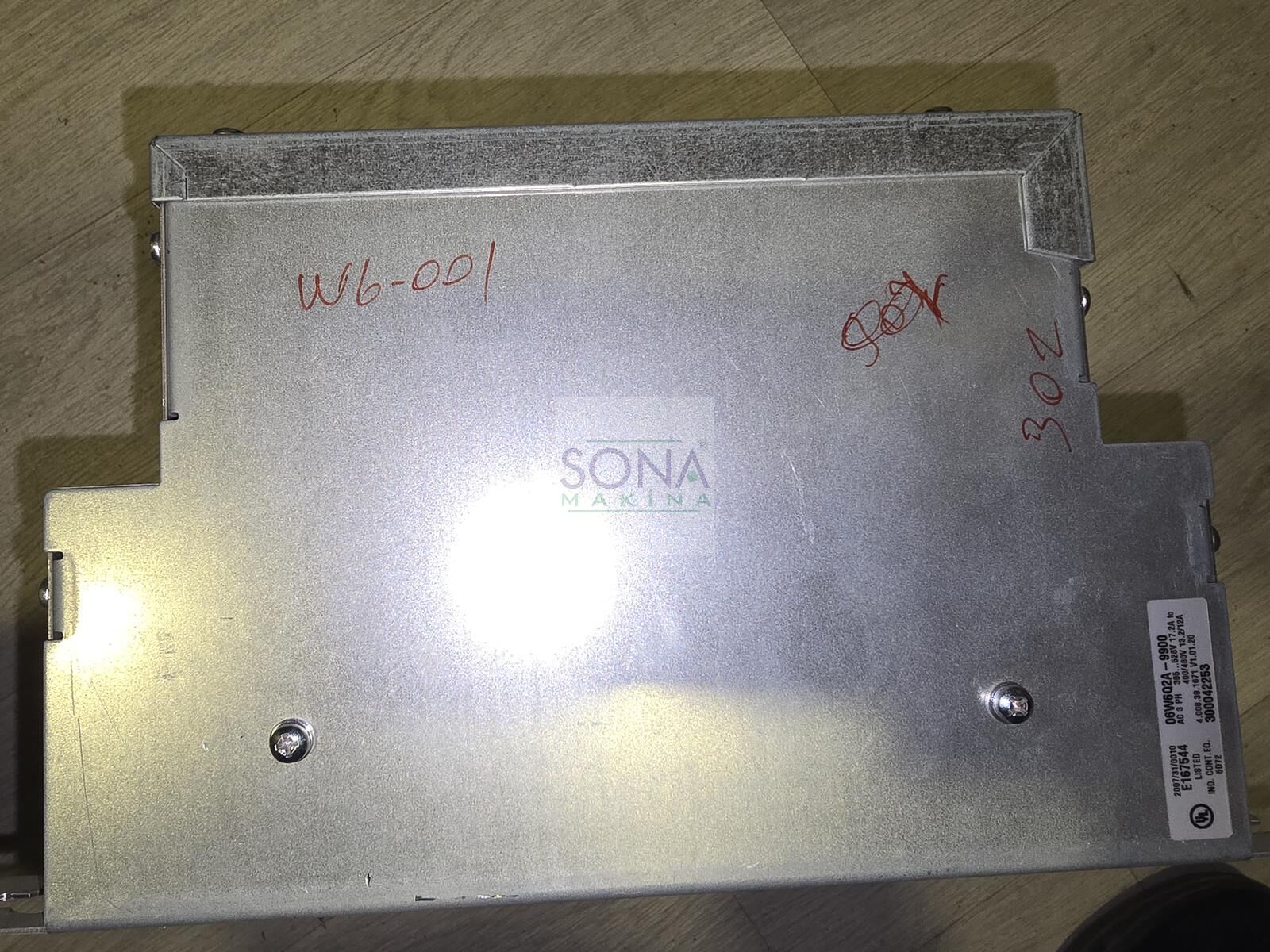 W6 Frekans inverter 8,5 Kva 1,5 Kw (Sürücü) 06W6Q2A-9900