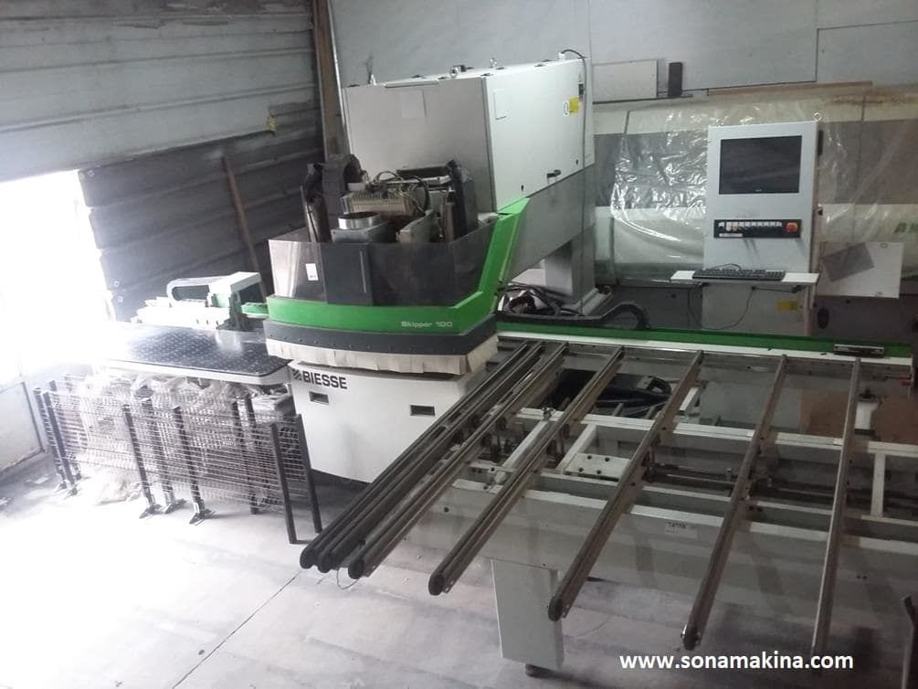 BIESSE Skipper 100 Cnc Delik Makinesi (2013) İLK EL