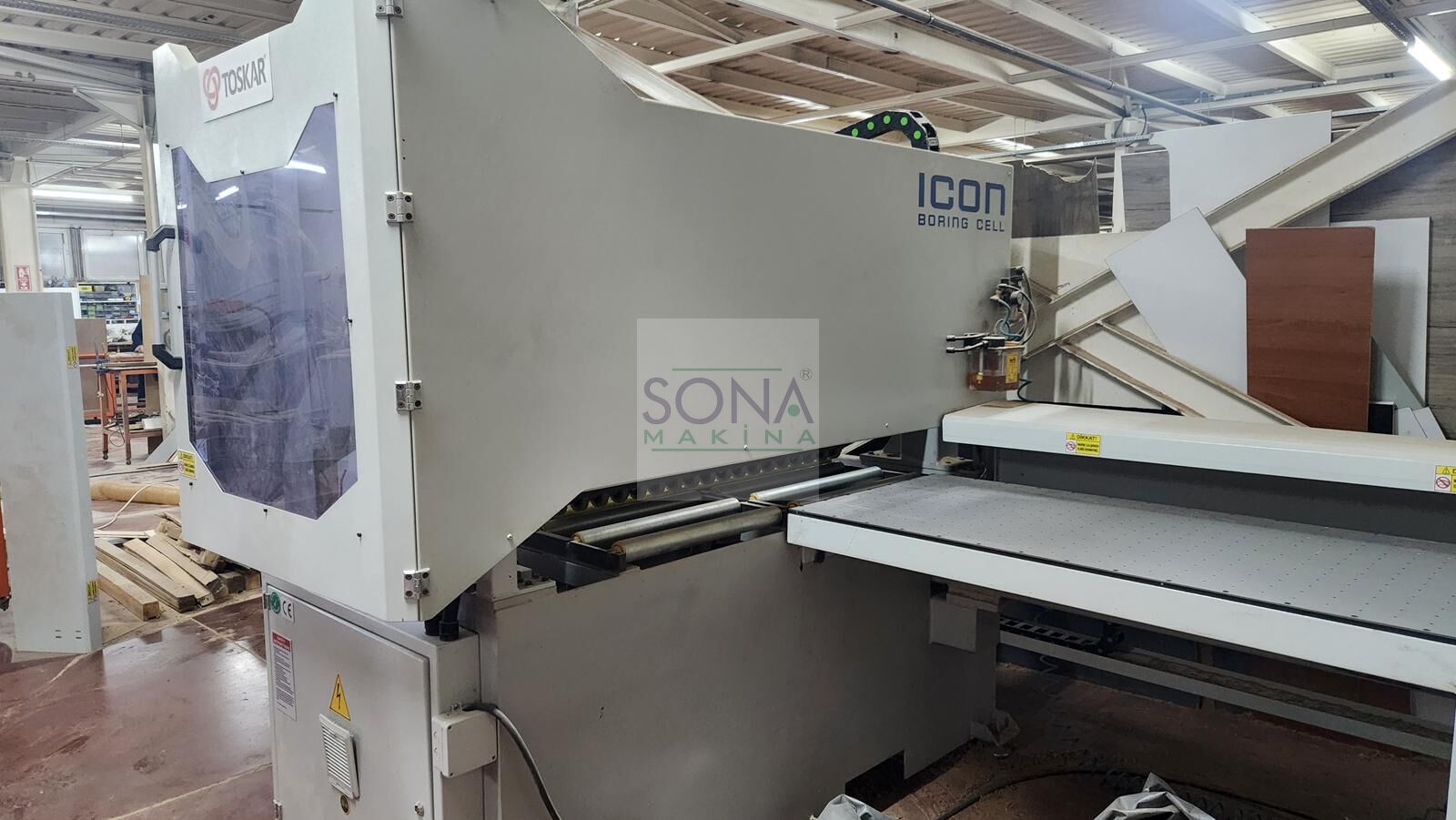 Toskar Icon CNC Delik Makinesi İLK EL