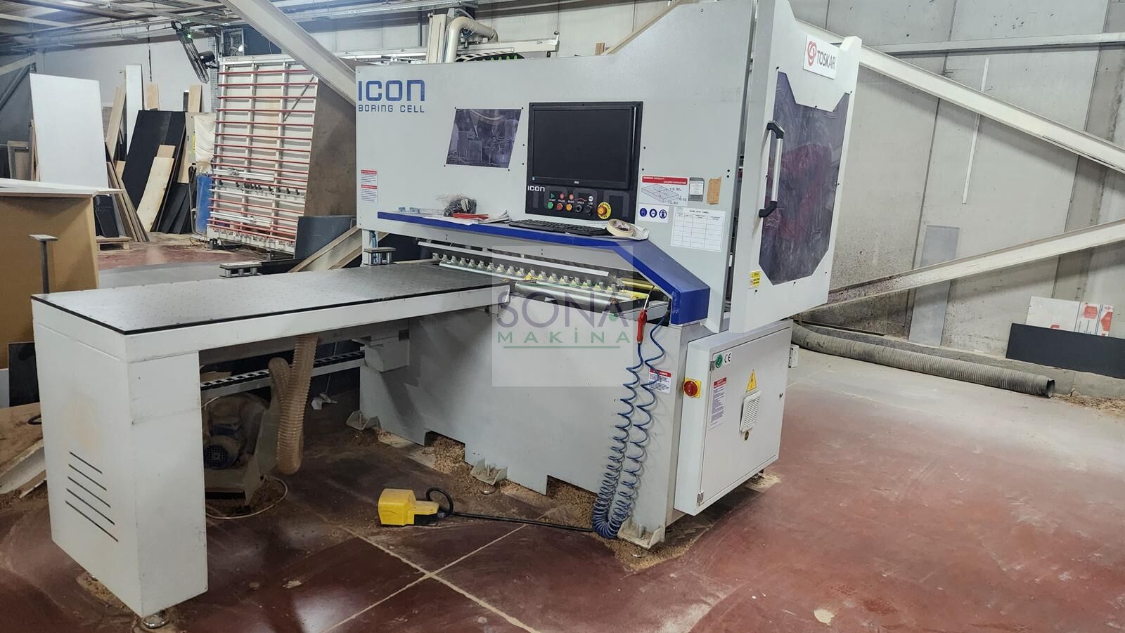 Toskar Icon CNC Delik Makinesi İLK EL
