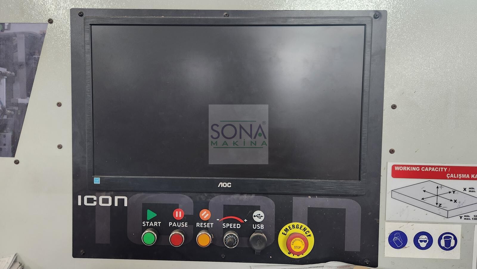Toskar Icon CNC Delik Makinesi İLK EL