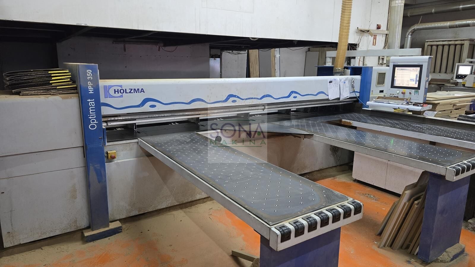 Holzma Optimat  HPP 350/38/38 Panel Ebatlama Makinesi (2005)