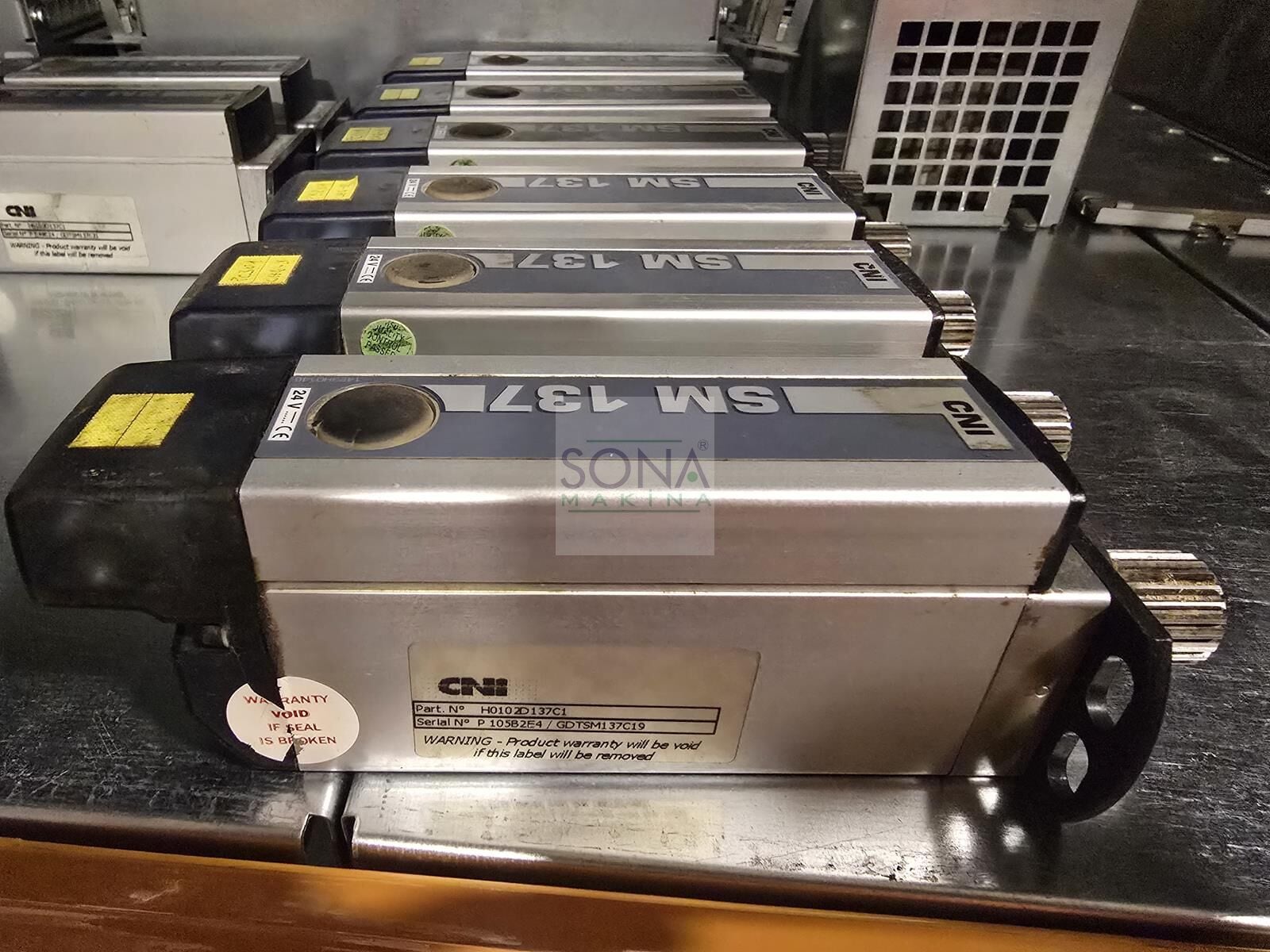 Biesse CNI 137 Servo Motor H0102D137C1