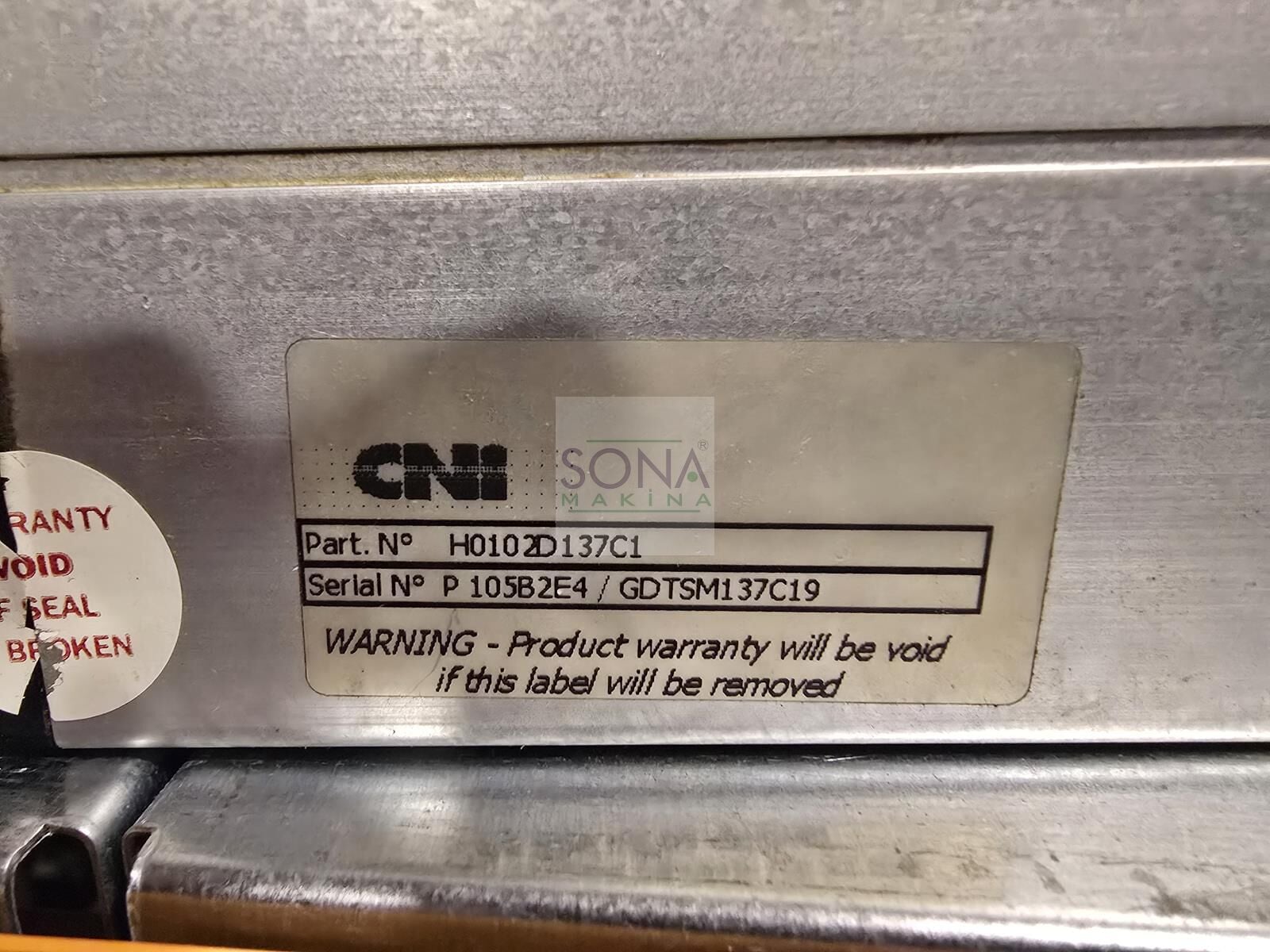 Biesse CNI 137 Servo Motor H0102D137C1