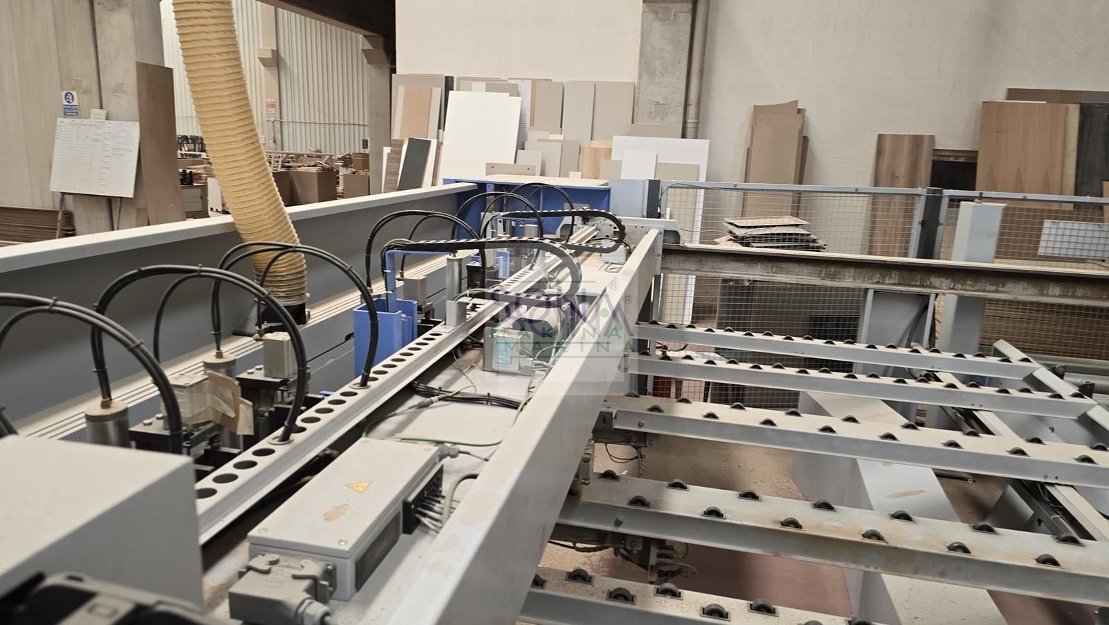 Holzma Optimat HPL 430/43/22 Asansörlü Ebatlama Makinesi (2011) İlk EL(Kopya)