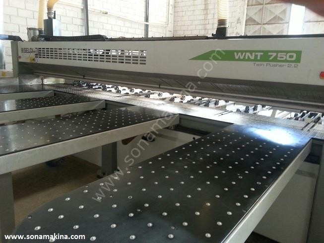 BIESSE Selco WNT 750 Twin Pusher  2.2 Asansörlü Panel Ebatlama Makinesi (2013) İLK EL