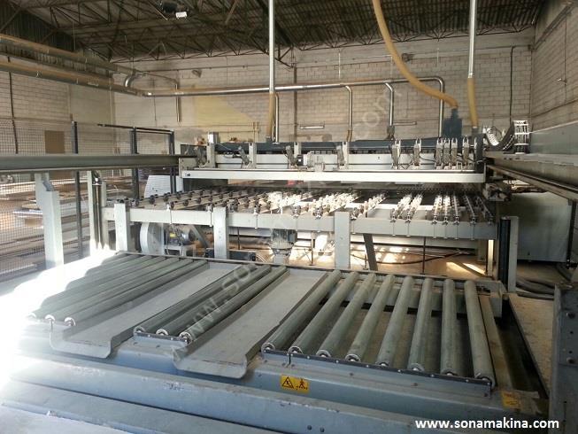 BIESSE Selco WNT 750 Twin Pusher  2.2 Asansörlü Panel Ebatlama Makinesi (2013) İLK EL