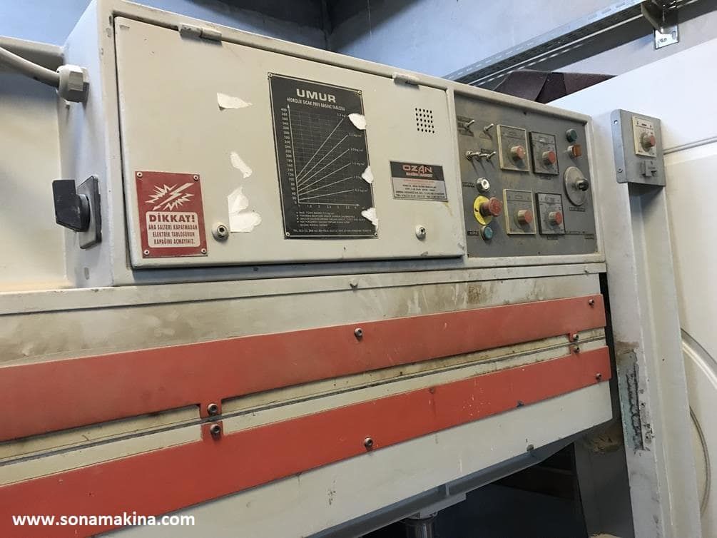 UMUR Sıcak Kapı Presi 2 Ara Kat 130x300 (2011) İLK EL