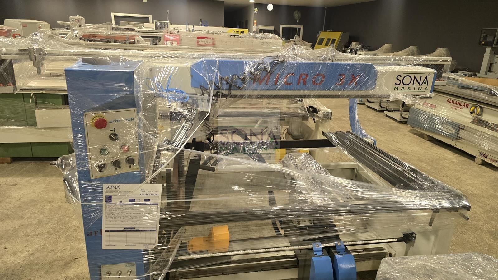 Artemak Micro 3X Çoklu Delik Makinesi 3 Kafa (2021) İLK EL