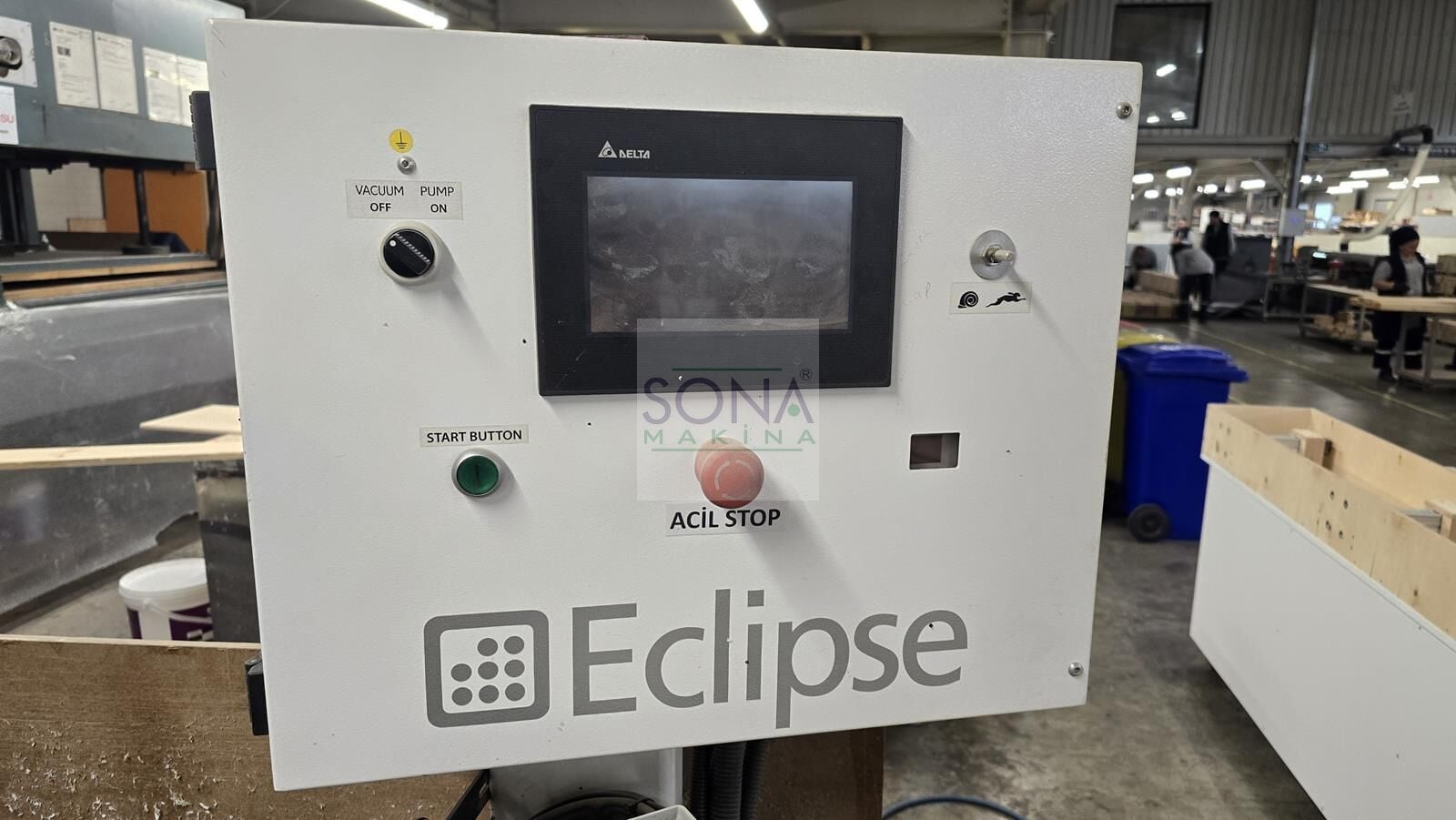 Vitap Eclipse Eğri Kenar Bantlama Makinesi (2016)