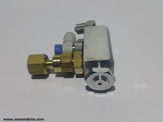 Solvent Püskürtme Nozzle Kafası