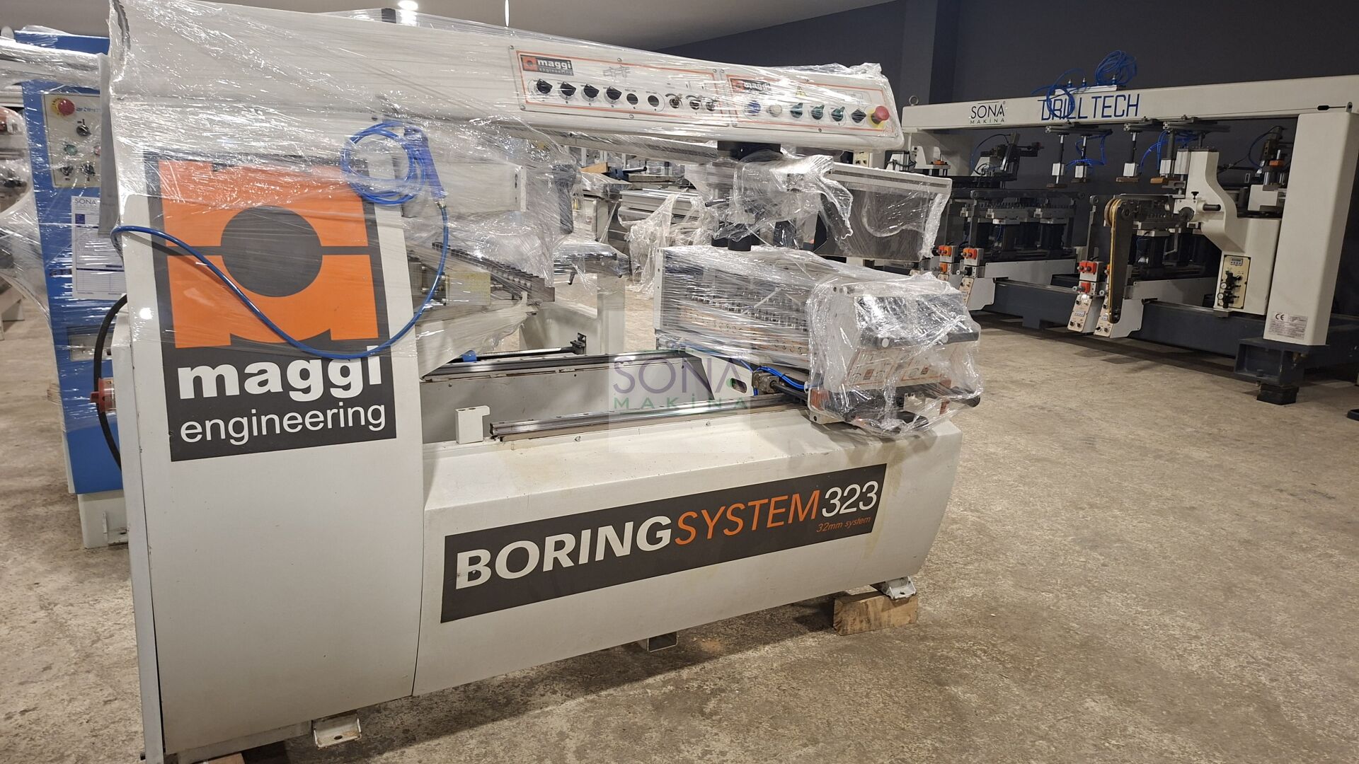 Maggi Boring System 323 Çoklu Delik Makinesi (2004)