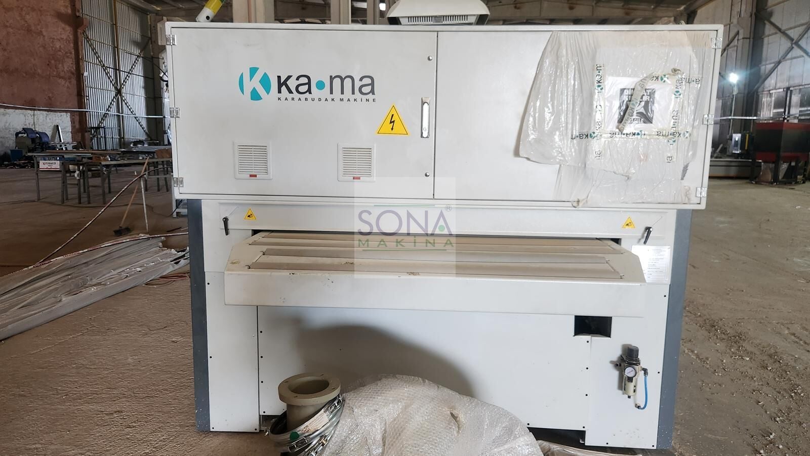KAMA KR FZM 1300.1.1 Ahşap Yüzey Zımpara Makinesi (2023) İLK EL