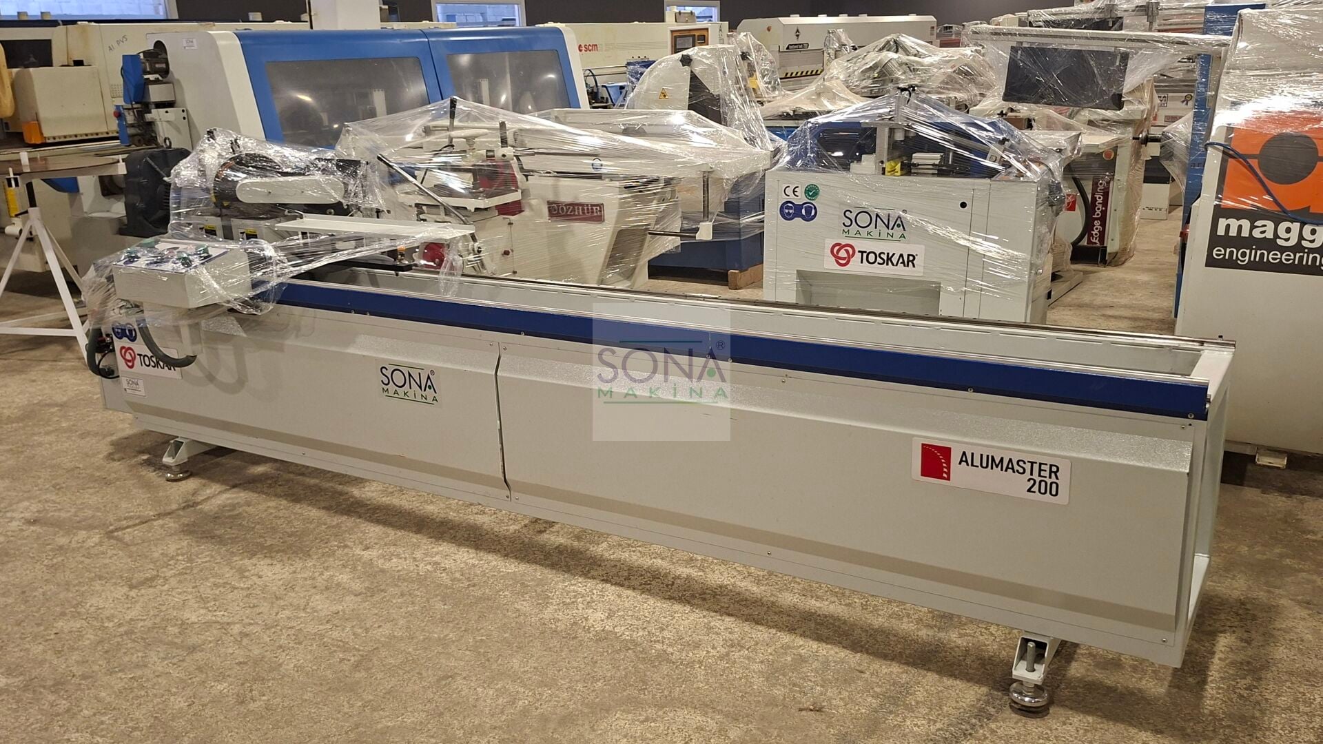 Toskar Alumaster 200 Aluminyum Gönye Kesme Makinası (2026)