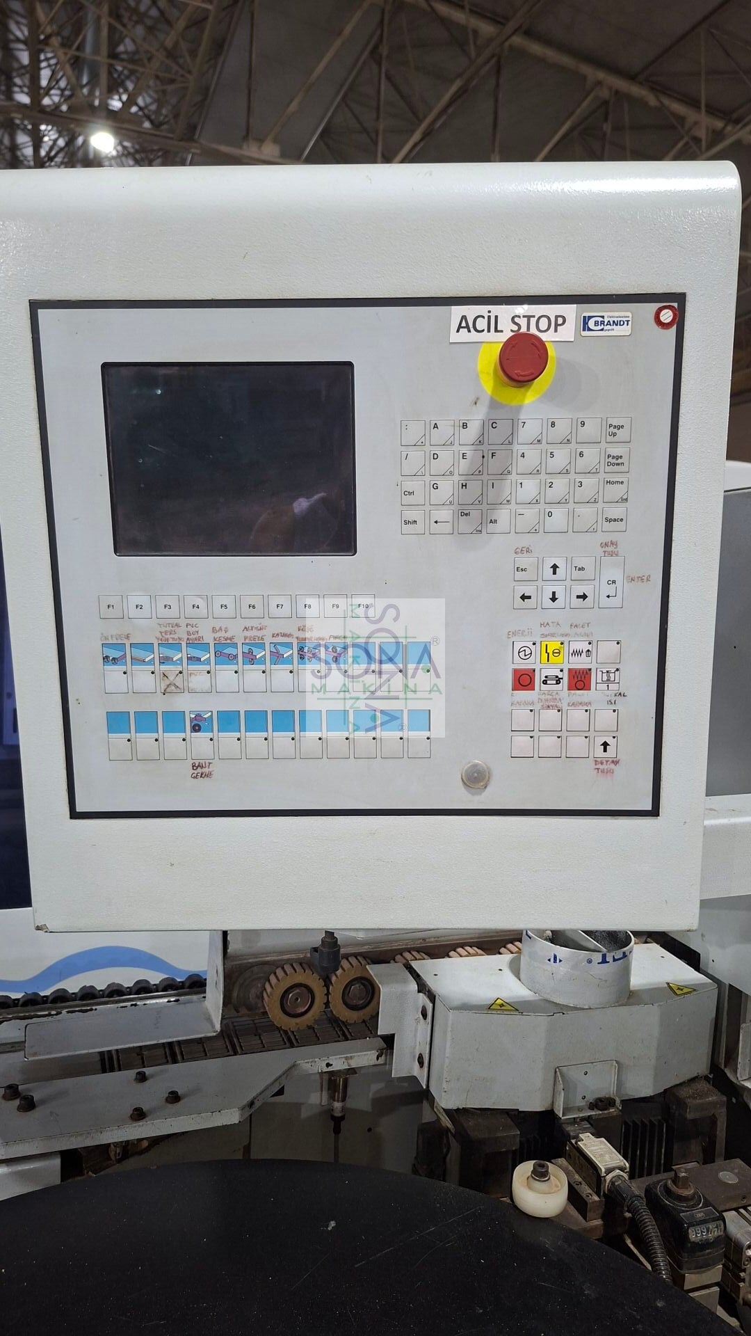 Brandt Optimat KDF 530 C Kenar Bantlama Makinesi (2005)