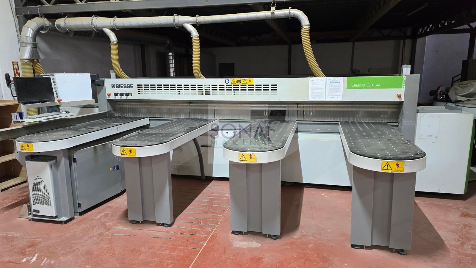 Biesse Selco SK 4 Panel Ebatlama Makinesi (2017) İlk El
