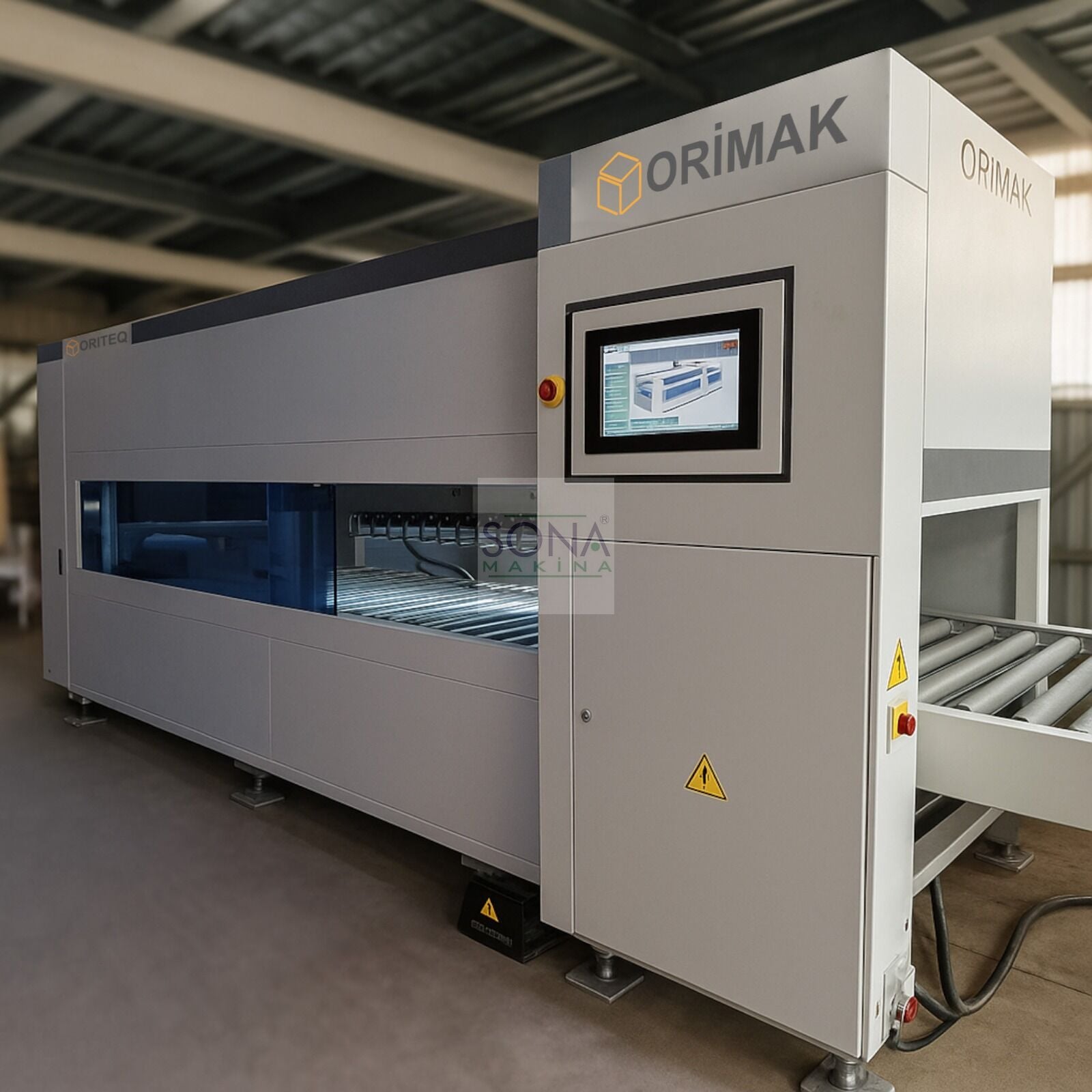 Orimak Oriteq BC410 Kutu Kapama Makinası (2024) İLK EL