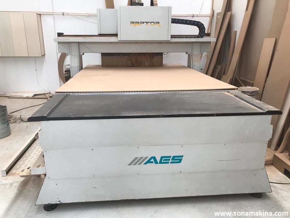 AES Raptor 2128 Flat Düz Tabla Cnc  (2011) İLK EL