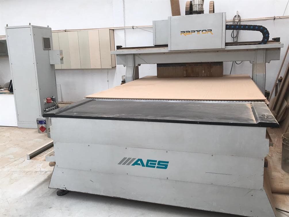 AES Raptor 2128 Flat Düz Tabla Cnc  (2011) İLK EL