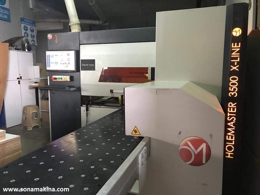 Omaksan Holemaster 3500 X-LINE Çoklu Delik Cnc (2015) İLK EL
